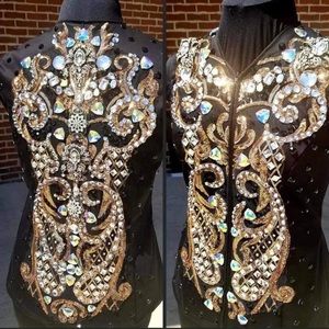 Western Horse Show Vest. Showmanship, horsemanship
